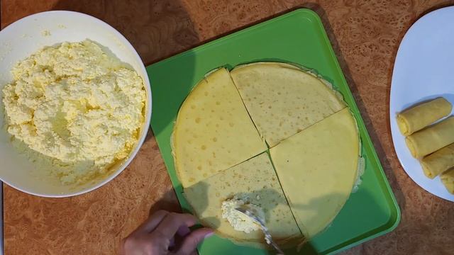 Блины , творог... Самые вкусные НАЛИСТНИКИ ! смотреть онлайн