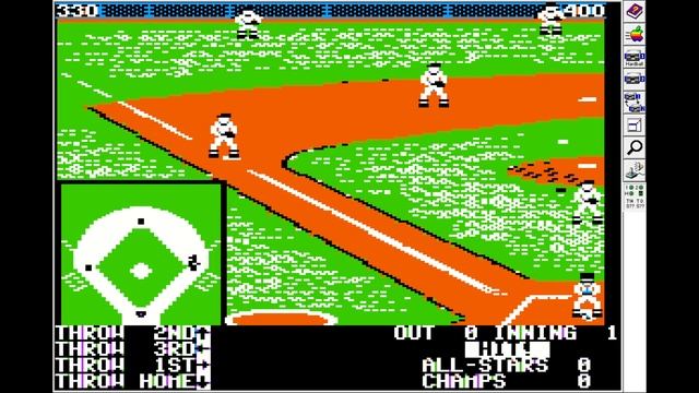 Hardball - 1985 - Apple II