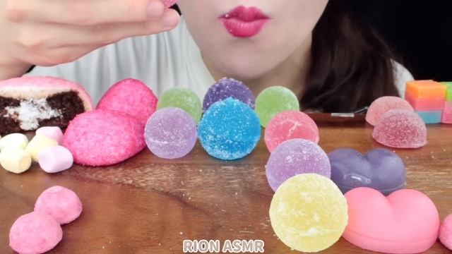 【ASMR】COLORFUL DESSERS 💗 MUKBANG 먹방 食べる音 EATING SOUNDS NO TALKING смотреть онлайн