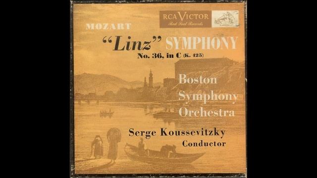 Mozart "Linz" Symphony (Koussevitzky, 1949) смотреть онлайн