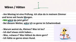 A2. Урок 15/28. Сослагательное наклонение в немецком. Что такое KONJUNKTIV II. Выражение просьб.