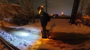 13 января, первый снег в 2025 году.