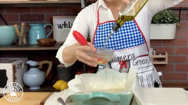 How to make Greek Cheese Pie, Tiropita by Chef Alexia смотреть онлайн