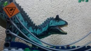 Lego Jurassic World Carnotaurus Toro Cage Moc | Jurassic World