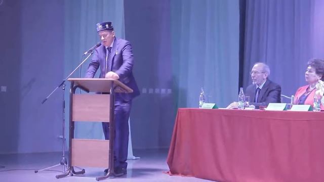 Выступление председателя Совета РОО ОТНКА на 7-ой Отчетно - выборной конференции. смотреть онлайн