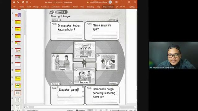 Rakaman GM GM Tahun 3 SJK (5 Oktober 2021)SP : 5.1.4(iii)Unit 21 Buku Aktiviti Jilid 2 Halaman 57-5 смотреть онлайн