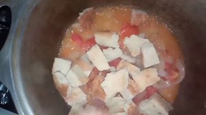 #Быстрый лёгкий вкусный обед#хлеб помидор лук и всё готово.