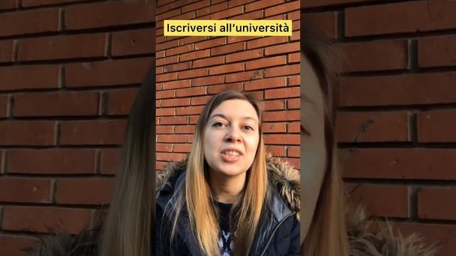 5 ИТАЛЬЯНСКИХ слов будущего студента. Итальянский для поступления  #shorts