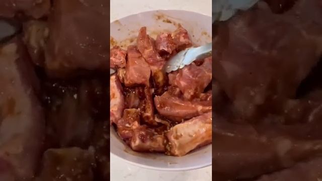 Easy Korean ribs recipe using store bought sauce to give it a homemade taste#viral #trending #short смотреть онлайн