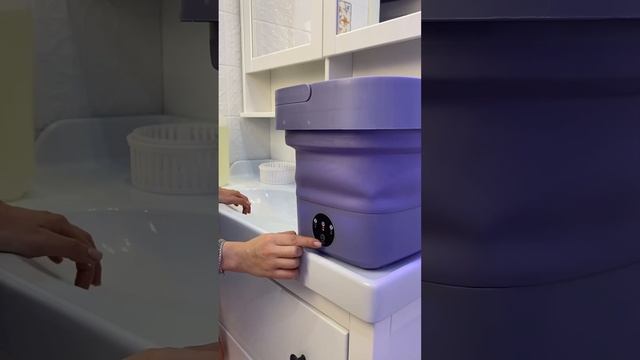 Портативная стиральная машина #гаджеты #бытоваятехника смотреть онлайн