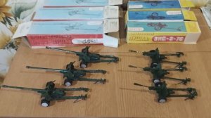 Модели военной техники СССР пушки бс-3 и зис-3