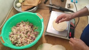 Готовка вкусной тандырной самсы ;)