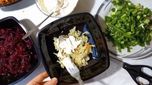 Веганская Селёдка под шубой