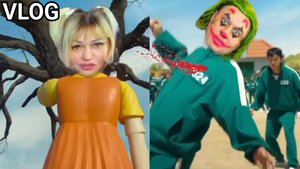 VLOG" ИГРА В КАЛЬМАРА В ТГ ЧАТЕ | ГОТОВЛЮ ГРЕЧКУ С КОТЛЕТАМИ