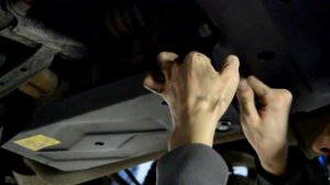 RENAULT DUSTER установка защит редуктора заднего моста и топливного бака.