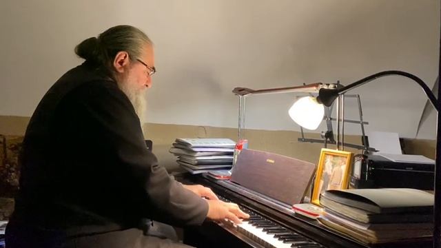 Адажио. 2 часть из 1 сонаты C- dur. Автор и исполнитель монах о.Николай ( Темираев А.Б.) смотреть онлайн