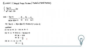 Pertemuan10 Integral Fungsi Rasional