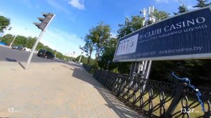 Минская велодорожка от Дроздов до Чижовки за час. Вся.