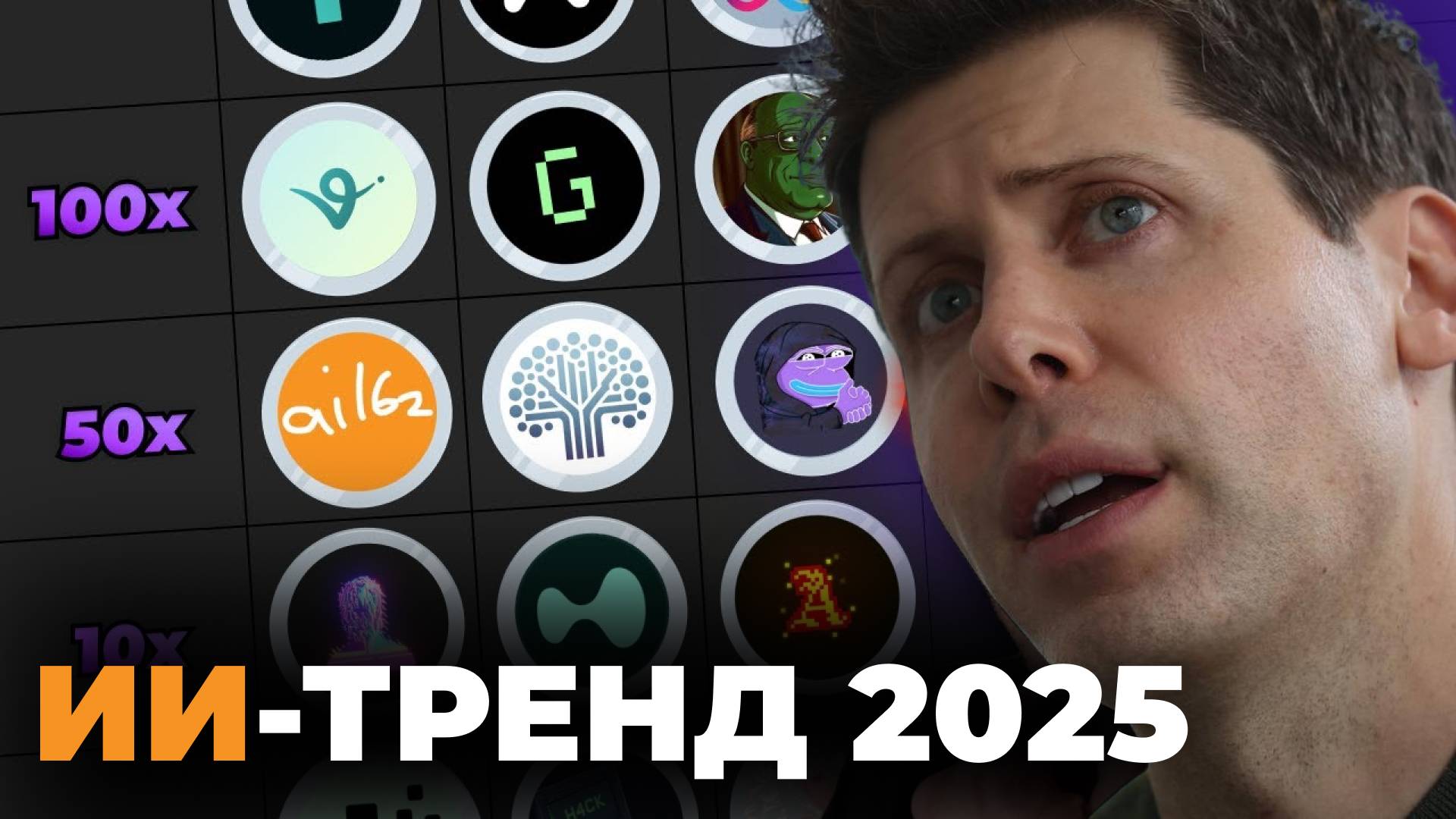 ИКСЫ?! НАШ КРИПТОПОРТФЕЛЬ 2025 - Часть 1: ИИ-ТОКЕНЫ