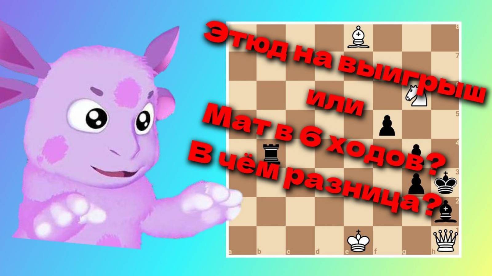 Шок! Этюд или многоходовка? Шахматная композиция!