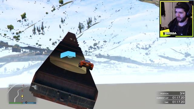 INSANE BMX SKY SPIRAL (GTA 5 Funny Moments) смотреть онлайн