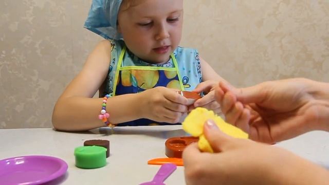 Игровой набор лепим сендвичи для детей. Смотри что получилось. смотреть онлайн