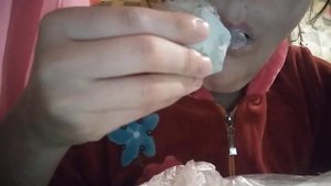 Asmr/chalk/clay/ Chalk "CREME BRULEE" МЕЛ "КРЕМ БРЮЛЕ"