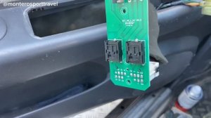 Не работают стеклоподъемники Монтеро спорт 1. Неисправен блок стеклоподъемников.