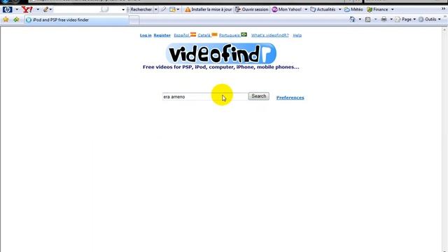 Tutorial para Ipod Touch y PSP videos