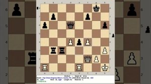 Drofa 4 vs Stash 34 | Top Chess Engines Blitz II, 230802 R11