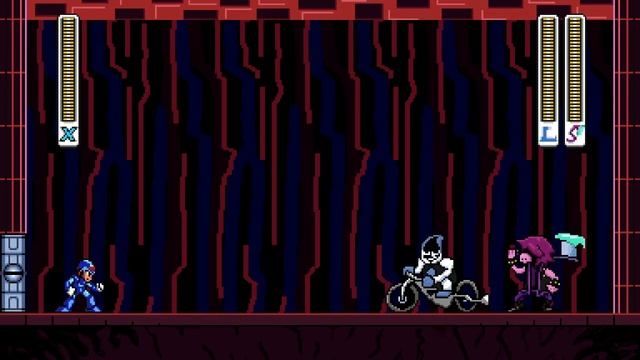 Deltarune - Vs. Lancer 16-bit SNES Mega Man X style