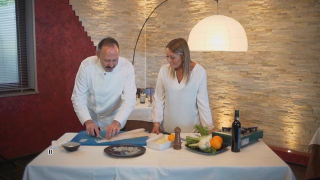 Chef in Cucina - Carpaccio di baccalà con insalatina agli agrumi смотреть онлайн
