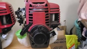 Brand New Honda GX50 engine vs old Honda GX35 not a Tanaka engine that was my bad.