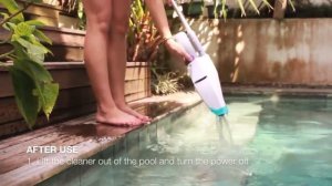 Kokido Telsa10 - это идеальное решение для удаления подводного мусора из небольших бассейнов