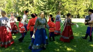 "Подгорна" Сибирская поулочная в исполнении  ансамбля "Станица". Анжеро-Судженск