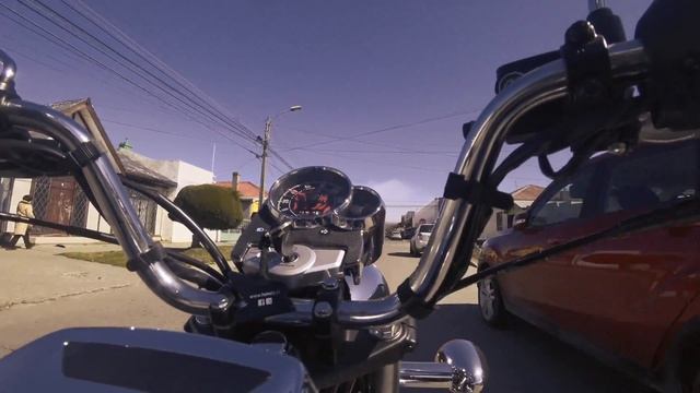 Sony X3000R on a Honda Shadow 150 Test