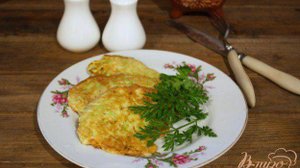 Кабачковые оладьи без лука