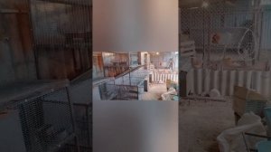 Бункер для зерна и клетки для кроликов домашние поделки