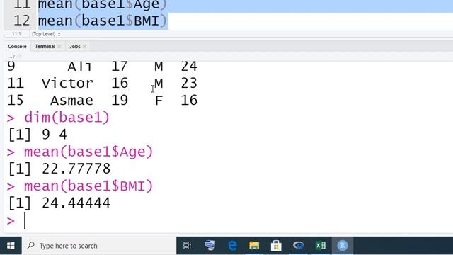 How to omit subjects with missing data, remove or ignore NA in calculations in R studio