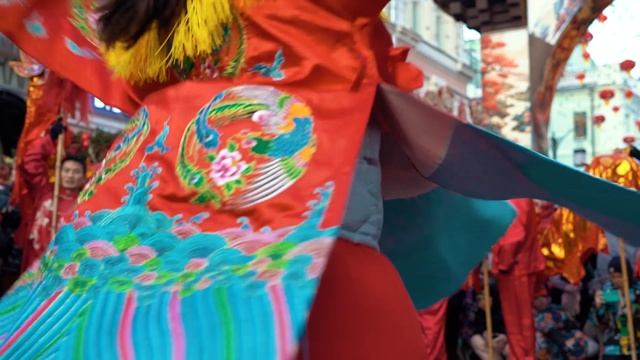 Китайское шоу на  Лунный Новый год. Китайские артисты в Москве. Встречаем год Зелёной Змеи