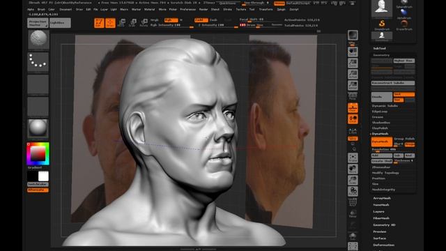 y2mate.com - Sculpting a Bust from Reference Images in ZBrush_1080p