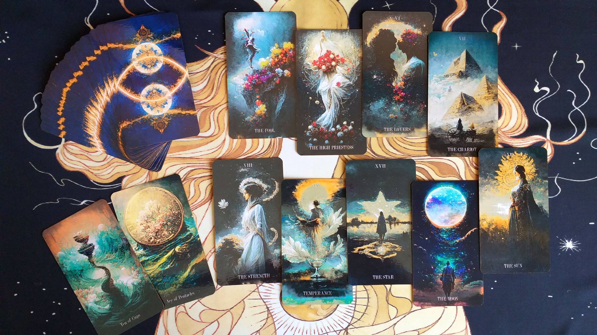 Обзор колоды от искусственного интеллекта "DELUSION TAROT" ⚜️⚜️ "ТАРО ЗАБЛУЖДЕНИЙ" смотреть онлайн