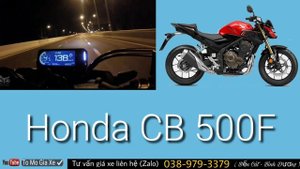 Kawasaki Z650 vs Honda CB500f top speed
