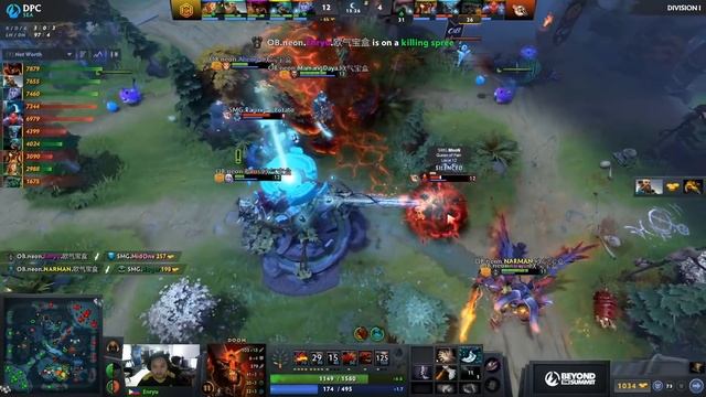 OB.NEON vs TEAM SMG - ABSOLUTELY CRAZY SERIES !!! DPC SEA DIVISION 1 DOTA 2 смотреть онлайн