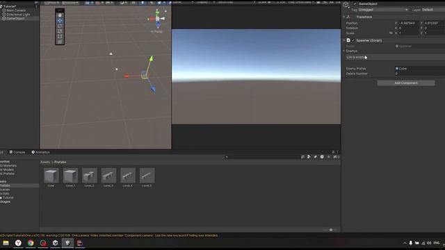 Основы Unity: List (урок 9)