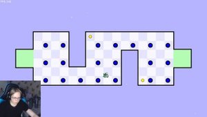 ЗАСПИДРАНИЛ WORLD HARDEST GAME но в GEOMETRY DASH 2.2