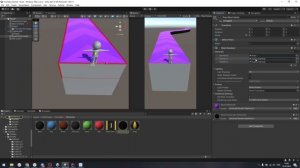 Настройка визуала и добавление персонажа с анимациями бега в 3D раннер Unity 3D (урок 2)