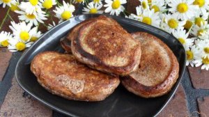 Шоколадные оладьи на йогурте