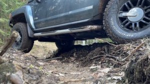 Хаммер н3 - проверка имитации блокировок в режиме свободного дифференциала