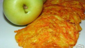 Тыквенно-яблочные оладьи с ванилью